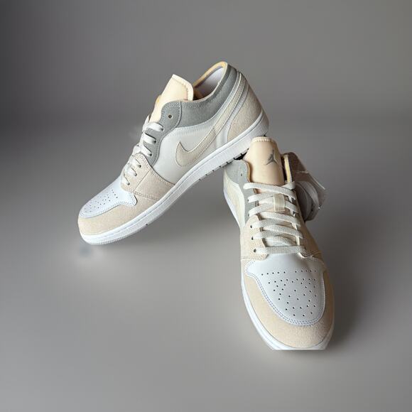Nike Air Jordan 1 Low SE “Craft Cream Phantom” DN1635-100 – Men’s 11.5 New - Picture 1 of 10